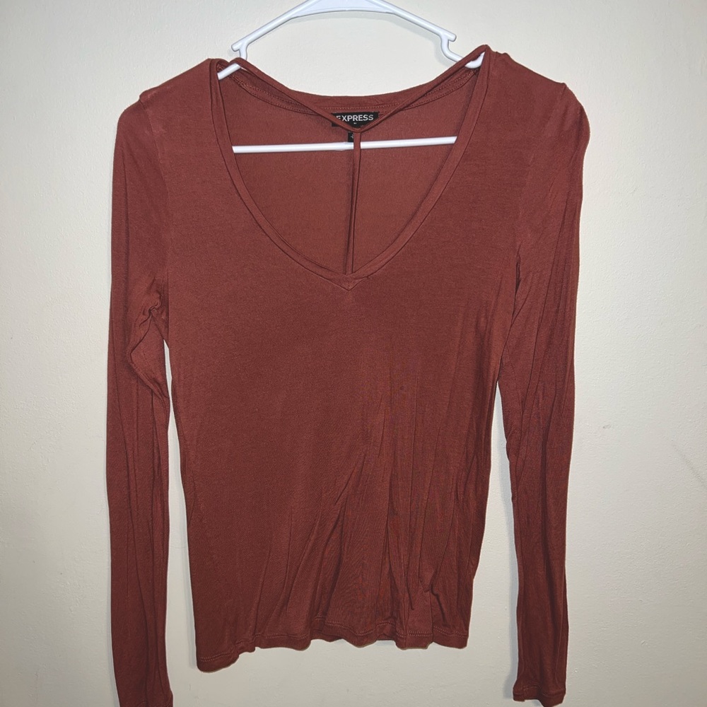 Express fancy long sleeve shirt